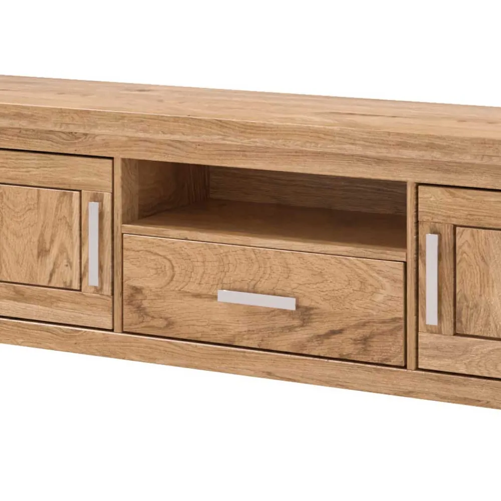 Wohnen Tv & Hifi-Möbel|Tv & Hifi-Möbel*TV Unterschrank in Wildeiche teilmassiv - Ladressa