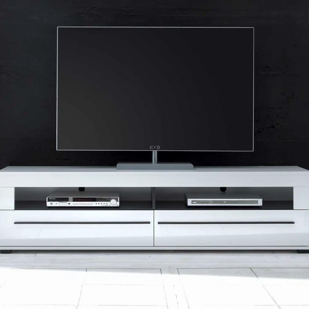 Wohnen Tv & Hifi-Möbel|Tv & Hifi-Möbel*TV Unterschrank Jetongos in Weiß Hochglanz