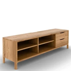 Wohnen TV Unterschrank mit vier Fächern und zwei Schubladen - Laida