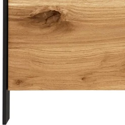 Wohnen Schwarze Möbel|Wohnzimmerschränke*TV Wohnwand Möbelset 194 cm breit - Viligrana (dreiteilig)