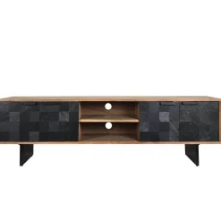 Wohnen TV-Lowboard aus Akazie Massivholz - Milo