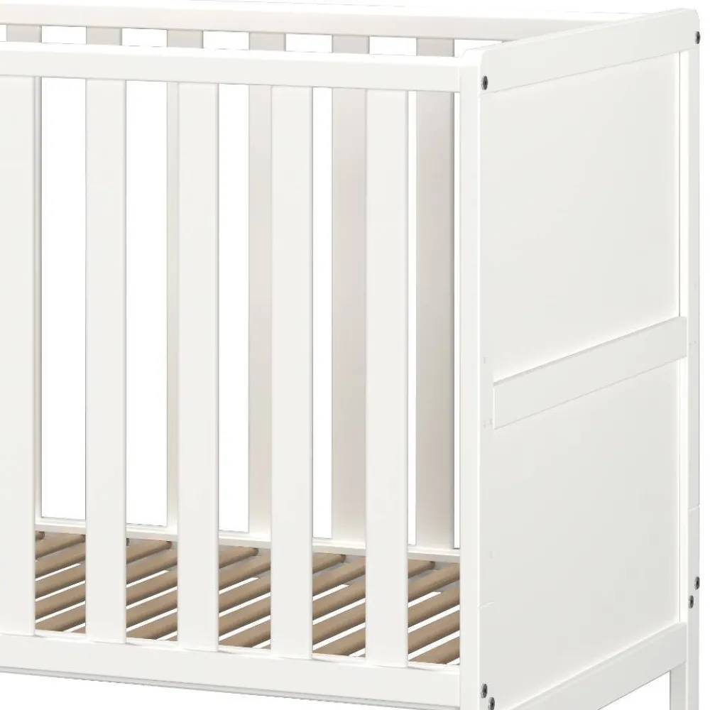 Wohnen Kindermöbel|Babybetten*Umbaubares Kinderbett in Weiß - Mensema