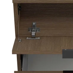 Wohnen Unterbeckenschrank in dunkler Eiche Holzoptik - Ucaida