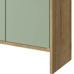 Wohnen Unterbeckenschrank in Graugrün - Silevos