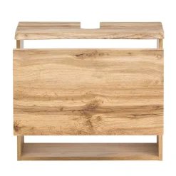 Wohnen Waschtisch|Waschbeckenunterschränke*Unterbeckenschrank mit Baumkante Holzdekor - Tofias