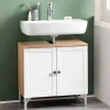 Wohnen Unterbeckenschrank mit Doppeltür im Landhausstil - Traciana