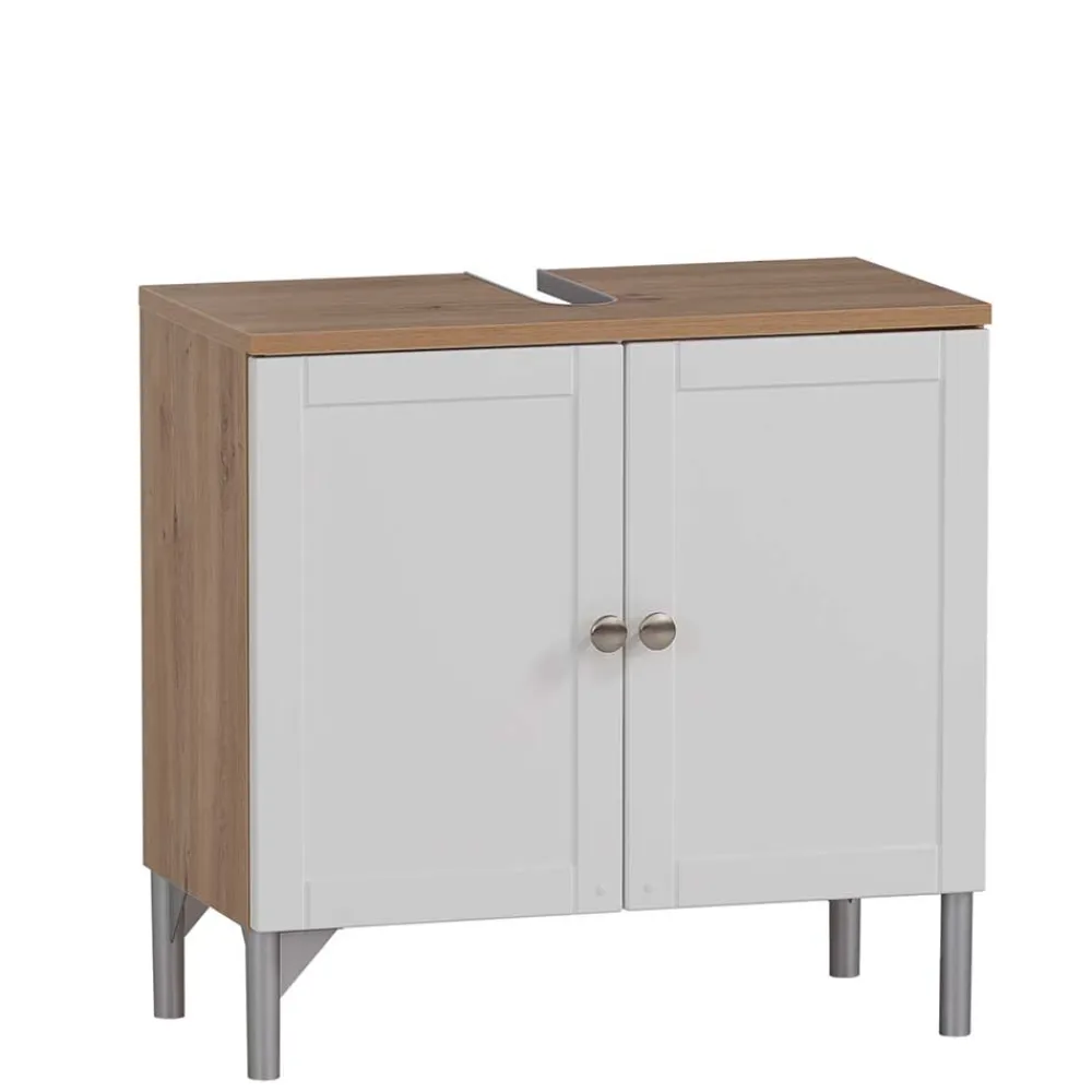 Wohnen Unterbeckenschrank mit Doppeltür im Landhausstil - Traciana