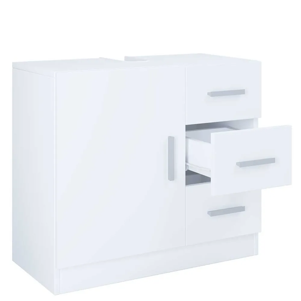 Wohnen Unterbeckenschrank mit drei Schubladen und Tür - Gransov