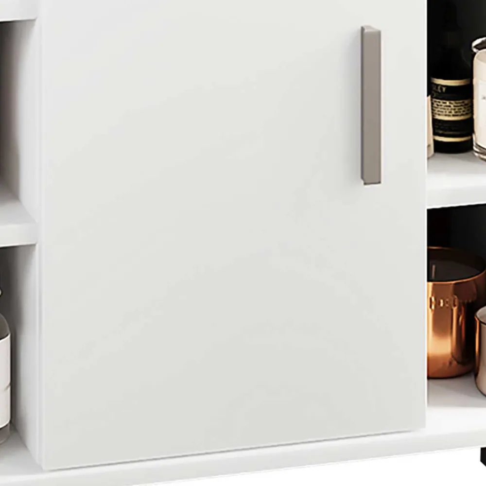 Wohnen Badschränke|Waschtisch*Unterbeckenschrank mit sechs Fächern und Tür - Gransov I