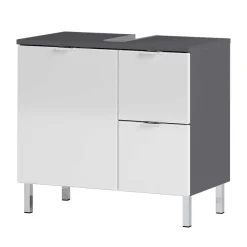 Wohnen Unterbeckenschrank mit zwei Schubladen & Tür - Otrus