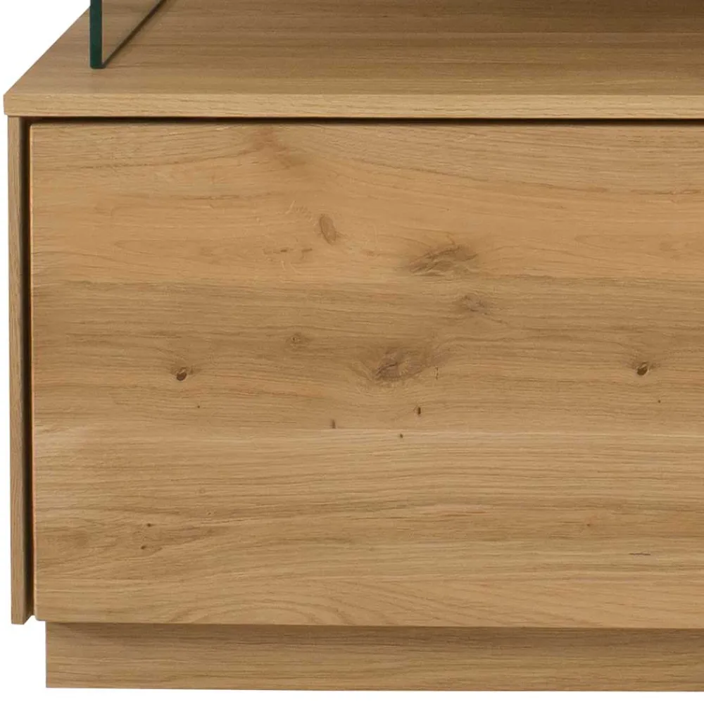 Wohnen Tv & Hifi-Möbel|Tv & Hifi-Möbel*Unterschrank Fernseher aus Wildeiche Massivholz - Obinson