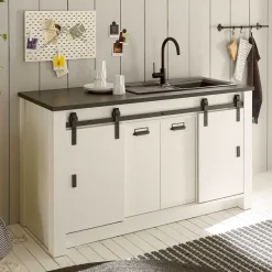 Wohnen Weiße Möbel*Unterschrank für die Küche 161x93x64 - Eture