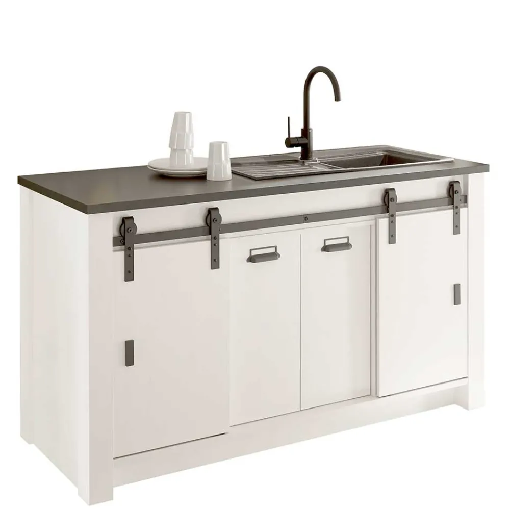 Wohnen Weiße Möbel*Unterschrank für die Küche 161x93x64 - Eture