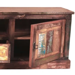 Wohnen Tv & Hifi-Möbel|Tv & Hifi-Möbel*Used Look TV Board aus Altholz Jamaica im Shabby Chic