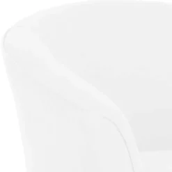 Wohnen Sessel & Hocker|Sessel*Velours Polsterssel in Creme und Buche - Potova