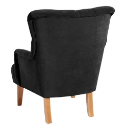 Wohnen Velours-Polstersessel im Vintage Design - Fayeowa