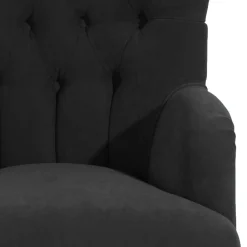 Wohnen Velours-Polstersessel im Vintage Design - Fayeowa