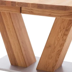 Wohnen Massivholzmöbel|Küchentische*Verlängerbarer Bootsdesign Tisch aus Wildeiche - Peng