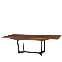 Wohnen Verlängerbarer Esstisch mit Auszug Butterfly - Eldrida