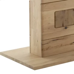 Wohnen Verlängerbarer Esszimmertisch teilmassiv - Losiamos