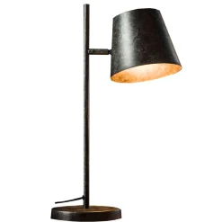 Wohnen Loft Möbel|Industrial Möbel*Verstellbare Tischleuchte mit Metallschirm - Liarisa