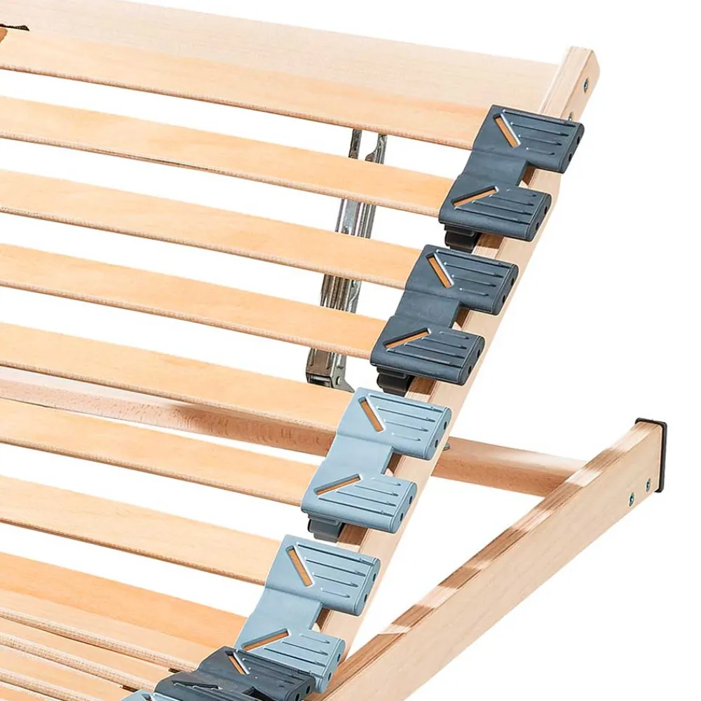 Wohnen Verstellbarer Lattenrost bis 150 kg belastbar - Lessia