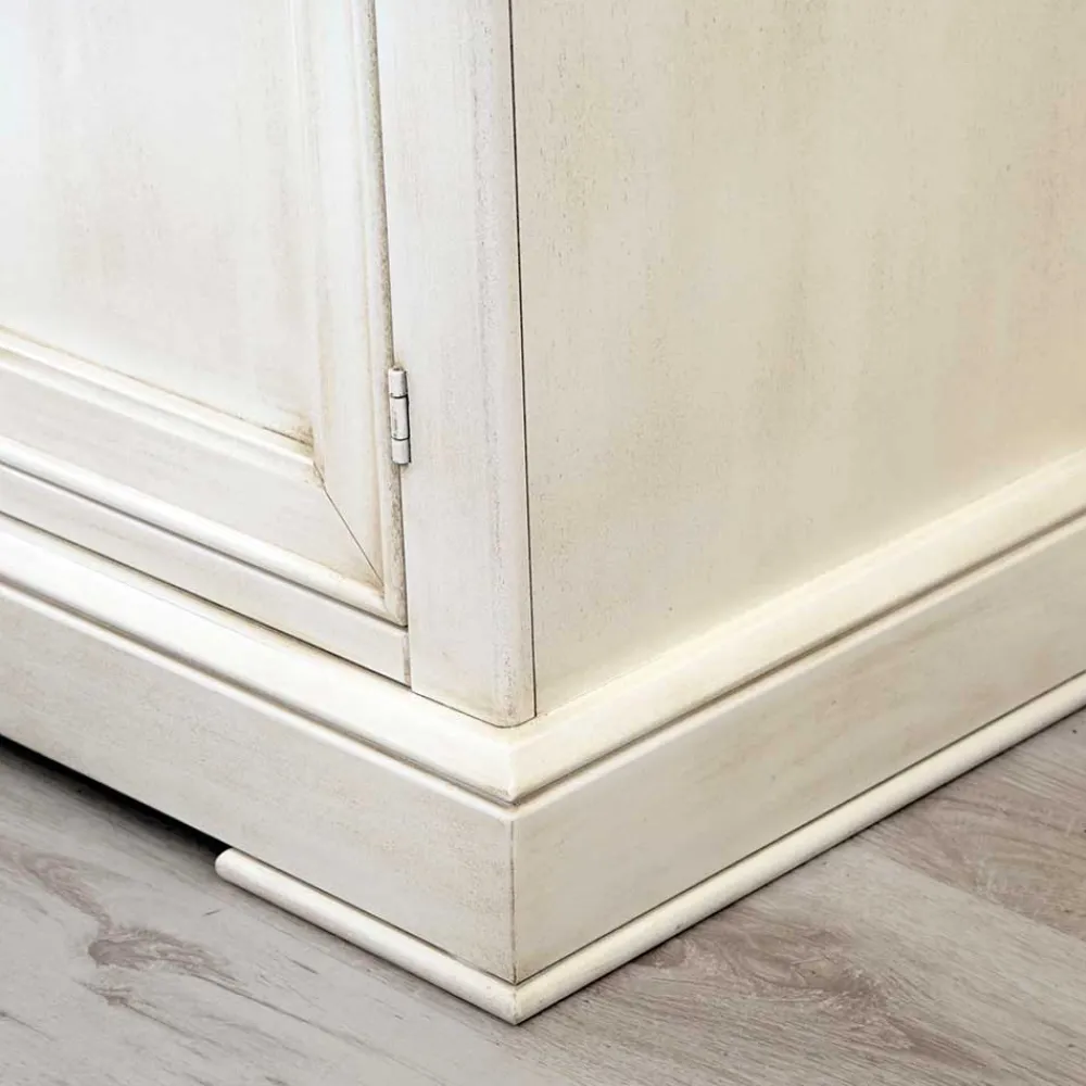 Wohnen Vertiko Kommode in Antikweiß - Annot