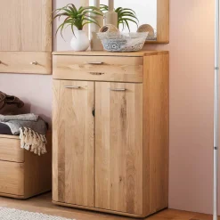 Wohnen Vertiko Schuhkommode aus Balkeneiche - Mabasa