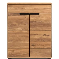 Wohnen Vertiko Schuhkommode aus Eiche teilmassiv - Sennya