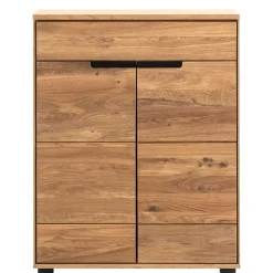 Wohnen Vertiko Schuhkommode aus Eiche teilmassiv - Sennya