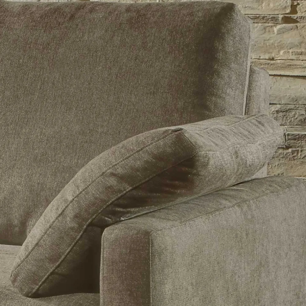 Wohnen Verwandlungssofa in Grau für zwei Personen - Capio