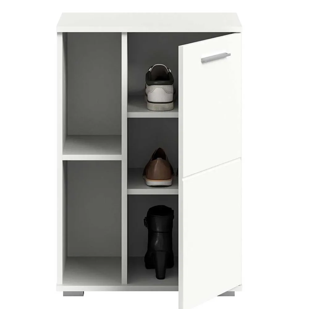 Wohnen Vierteiliges Garderobenmöbel Set in modernem Design - Rugova