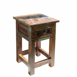 Wohnen Shabby Chic Möbel*Vintage Ablagetisch Dencig mit Schublade