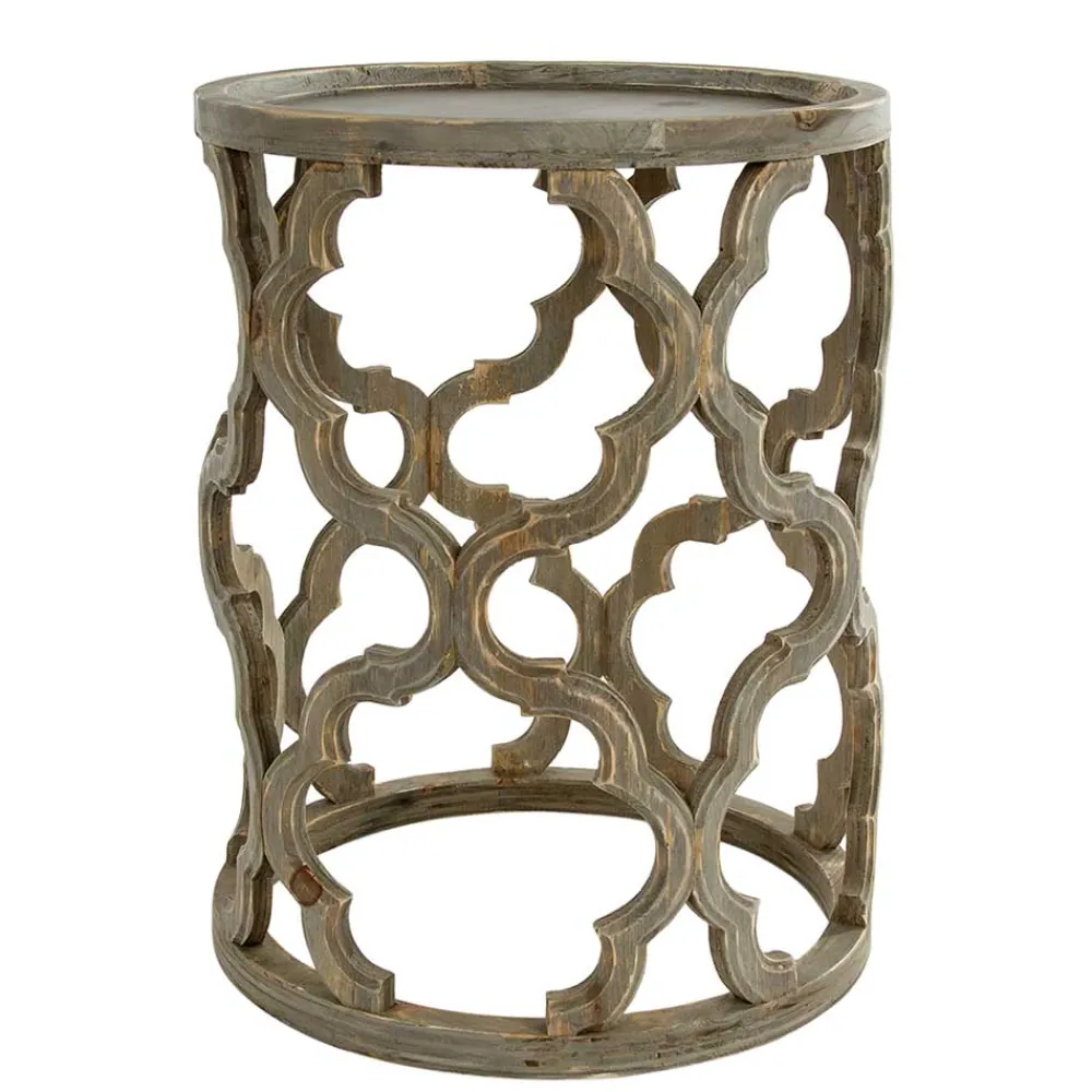 Wohnen Vintage Beistelltisch aus Tanne Massivholz - Pietras