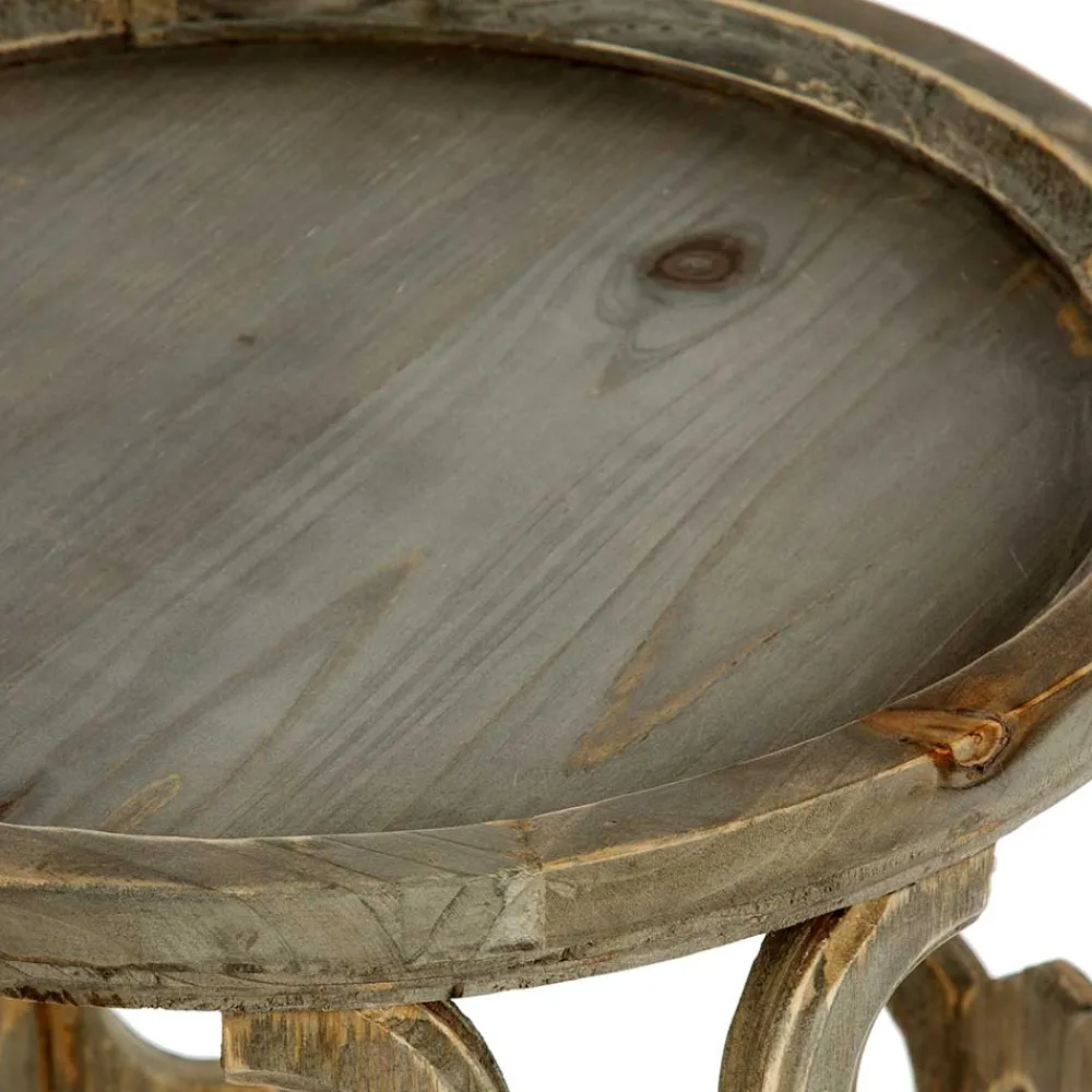 Wohnen Vintage Beistelltisch aus Tanne Massivholz - Pietras