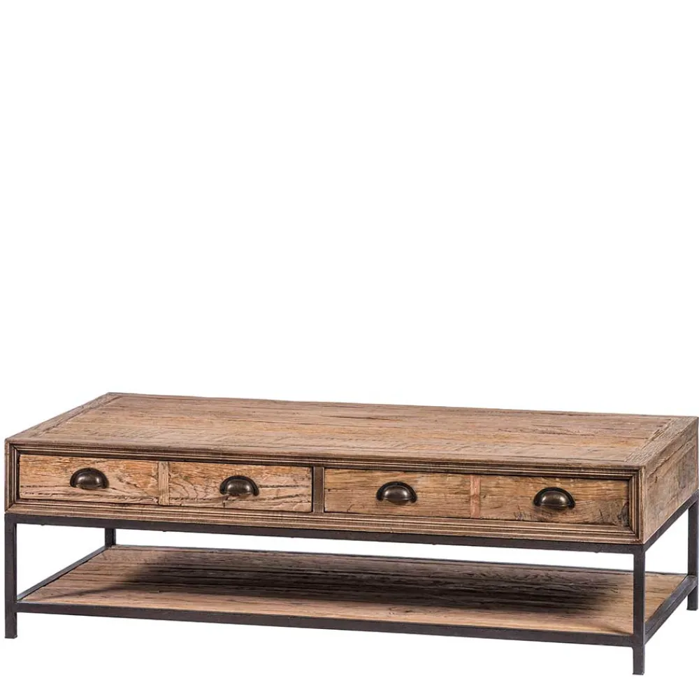 Wohnen Vintage Möbel*Vintage Couchtisch mit zwei Schubladen - Uvolph