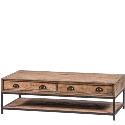 Wohnen Vintage Möbel*Vintage Couchtisch mit zwei Schubladen - Uvolph