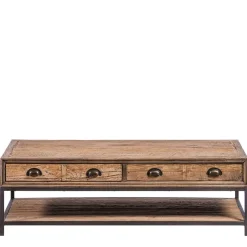 Wohnen Vintage Möbel*Vintage Couchtisch mit zwei Schubladen - Uvolph