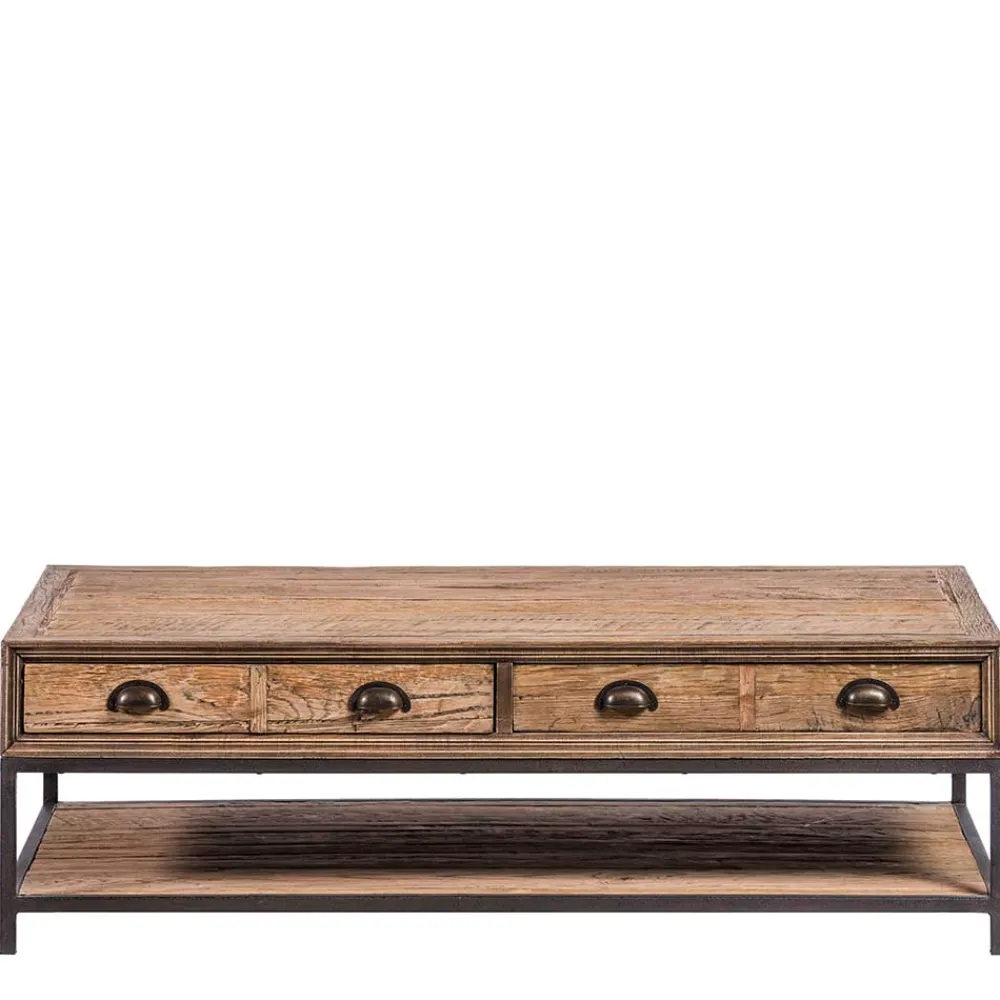 Wohnen Vintage Möbel*Vintage Couchtisch mit zwei Schubladen - Uvolph