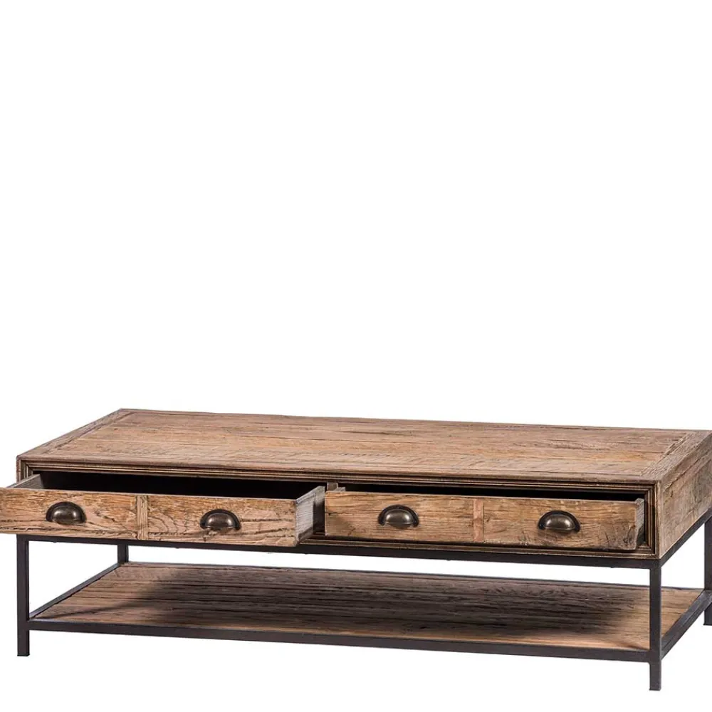 Wohnen Vintage Möbel*Vintage Couchtisch mit zwei Schubladen - Uvolph