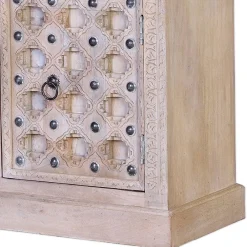 Wohnen Vintage Design Anrichte in White Wash - Uladan