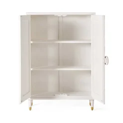 Wohnen Vintage Möbel*Vintage Design Highboard aus Mango Massivholz - Triboot