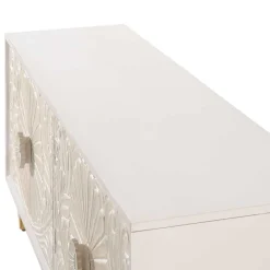 Wohnen Vintage Design Lowboard aus Mango Massivholz - Triboot