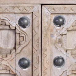 Wohnen Vintage Möbel*Vintage Design Sideboard in White Wash - Uladan