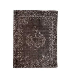 Wohnen Vintage Design Teppich in Anthrazit - Rocks