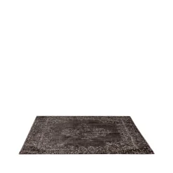 Wohnen Vintage Design Teppich in Anthrazit - Rocks