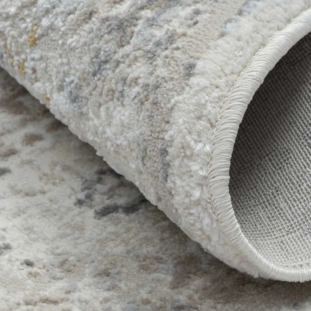 Wohnen Vintage Möbel|Teppiche*Vintage Design Teppich in hellen Farben - Samanca