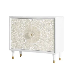 Wohnen Vintage Möbel*Vintage Design Türenkommode aus Mango Massivholz - Triboot