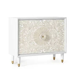 Wohnen Vintage Möbel*Vintage Design Türenkommode aus Mango Massivholz - Triboot