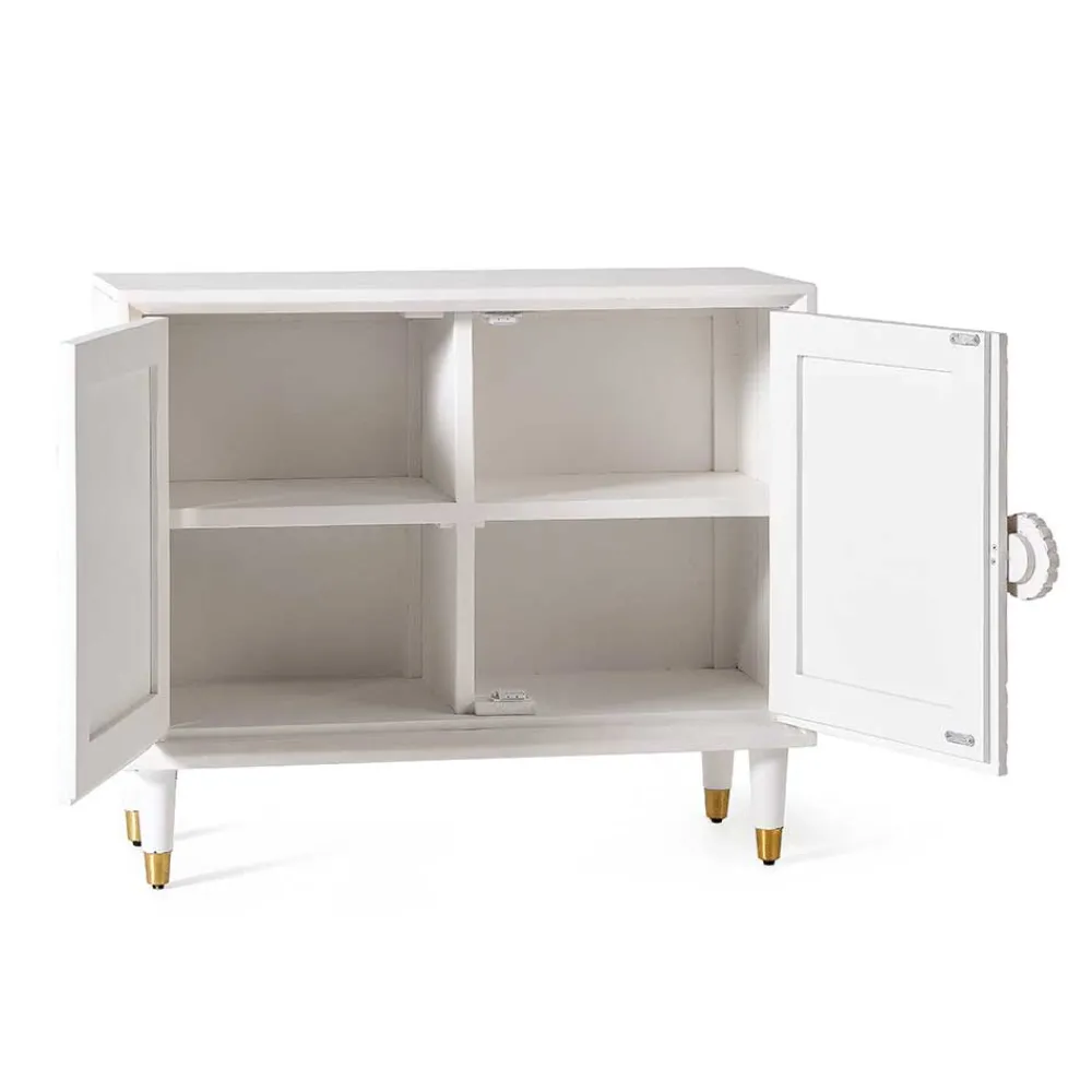 Wohnen Vintage Möbel*Vintage Design Türenkommode aus Mango Massivholz - Triboot